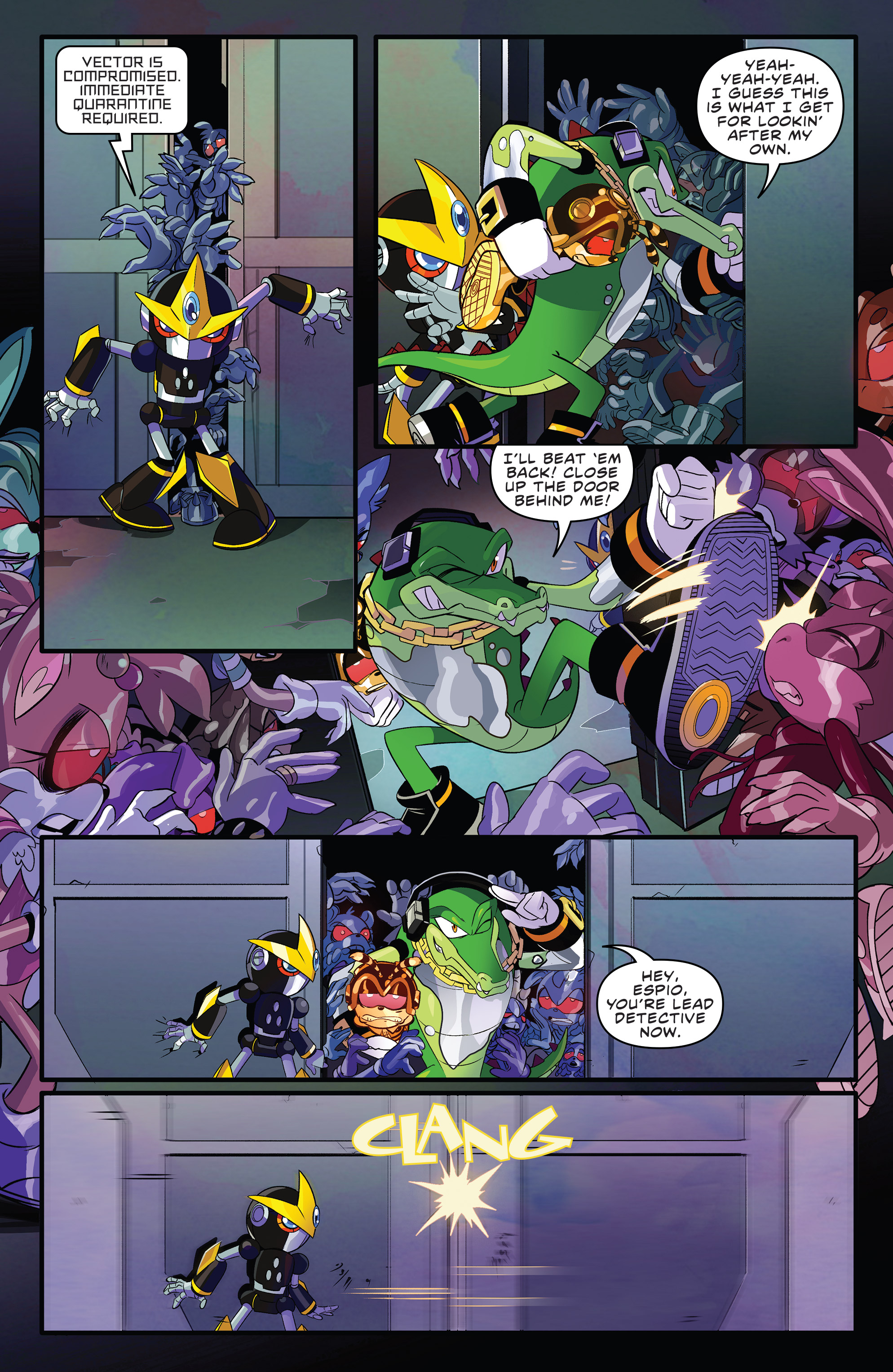 Read online Sonic the Hedgehog (2018) comic -  Issue #22 - 21