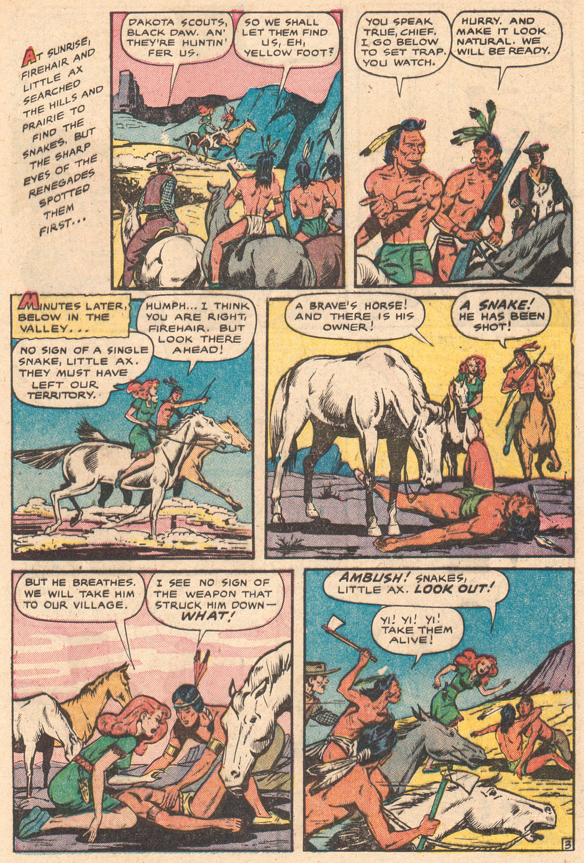 Read online Firehair (1958) comic -  Issue # Full - 5