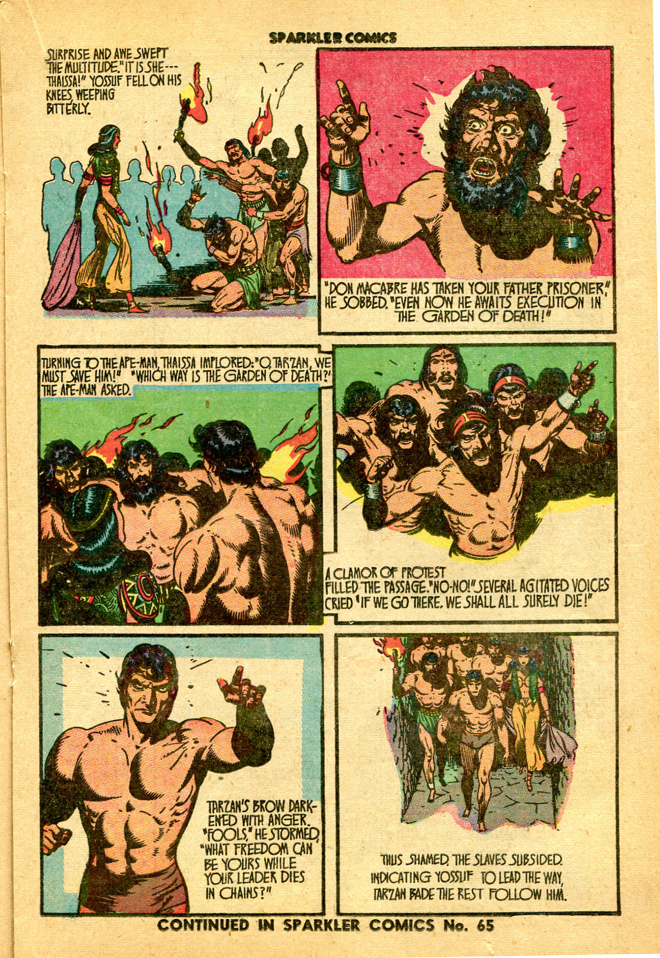 Read online Sparkler Comics comic -  Issue #64 - 25