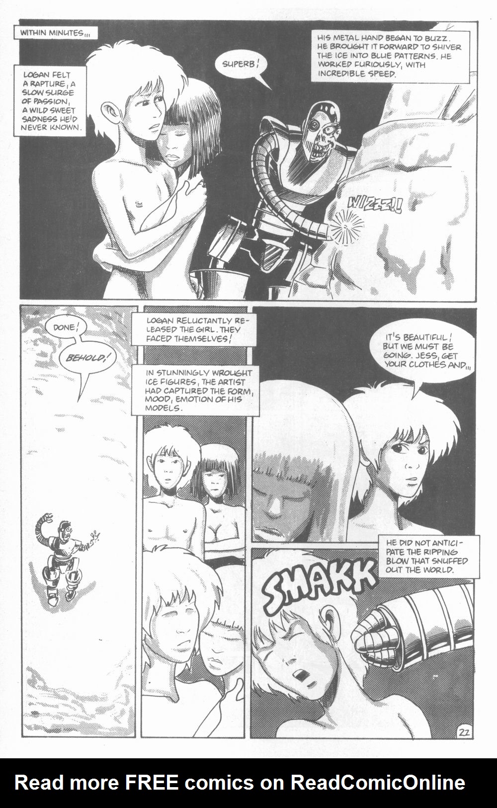 Read online Logan's Run (1990) comic -  Issue #3 - 24