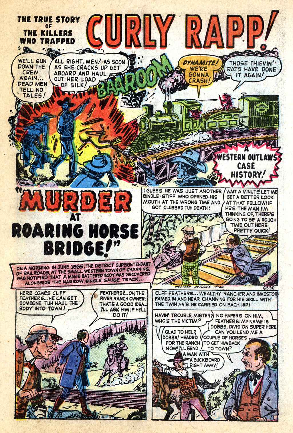 Read online Western Outlaws and Sheriffs comic -  Issue #62 - 3
