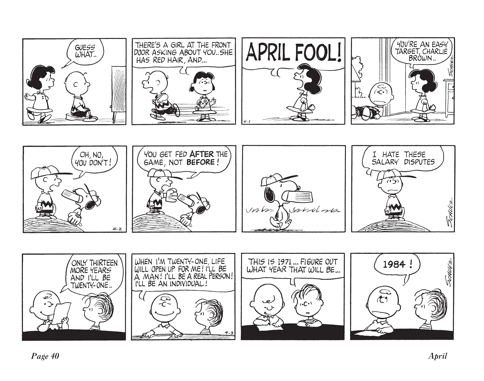 Read online The Complete Peanuts comic -  Issue # TPB 11 - 55
