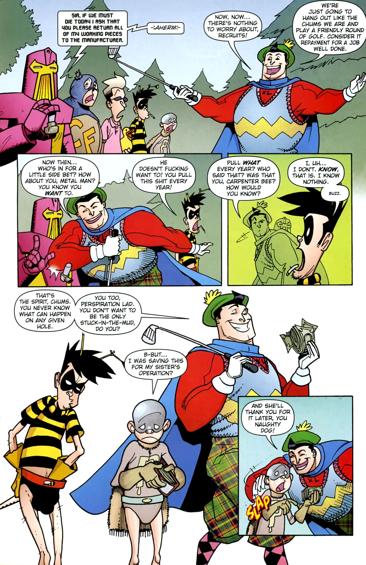 Read online Paul Jenkins' Sidekick Summer Special comic -  Issue #2 - 17