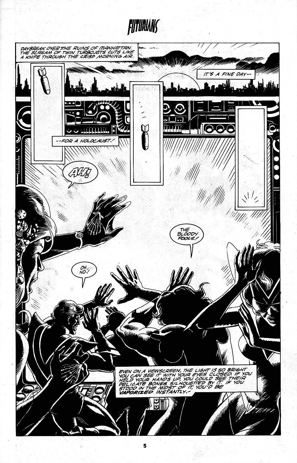 Read online Futurians comic -  Issue # Full - 5