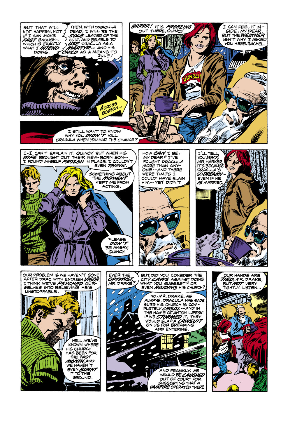 Read online Tomb of Dracula (1972) comic -  Issue #55 - 6