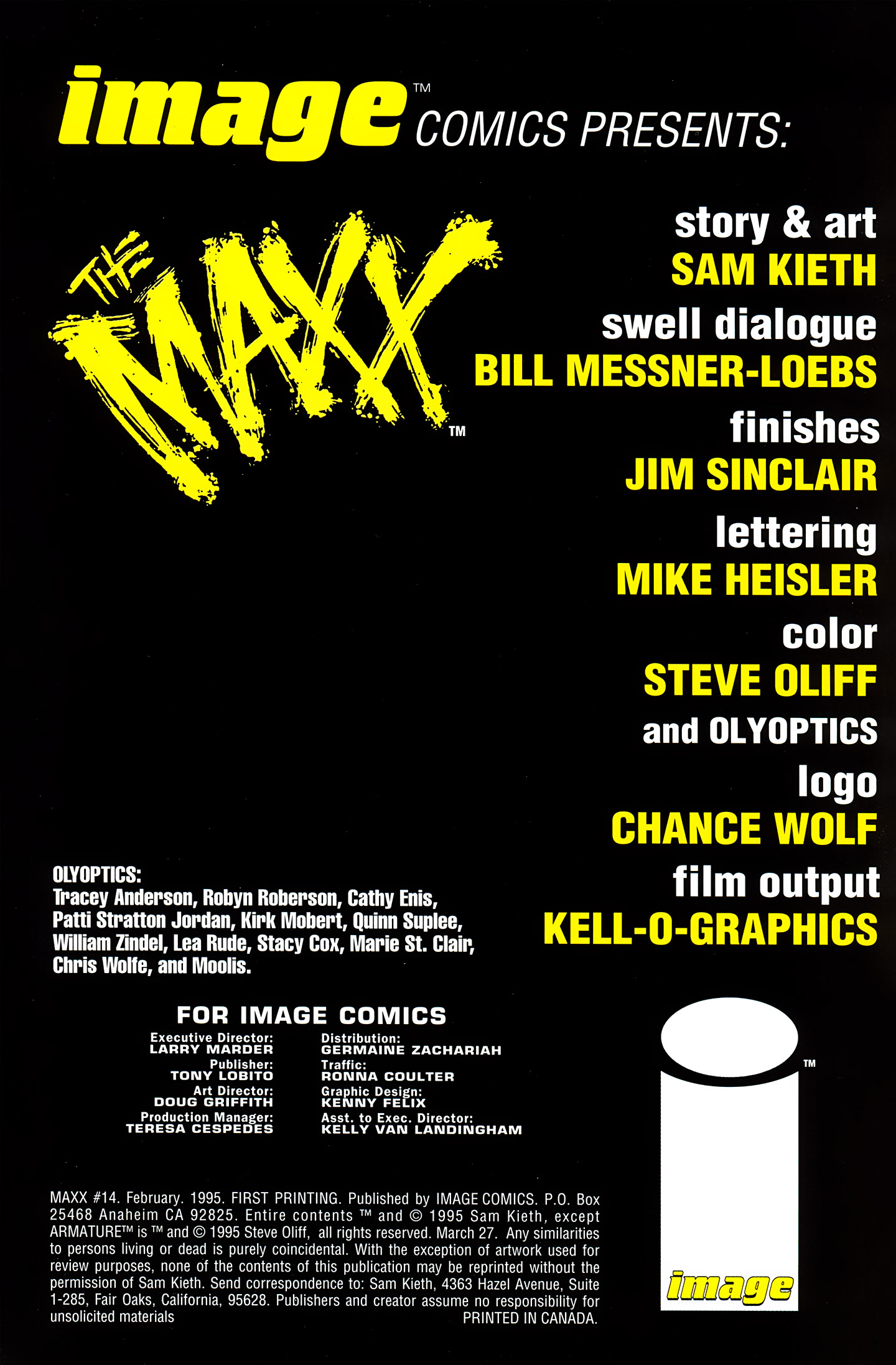 Read online The Maxx (1993) comic -  Issue #14 - 2