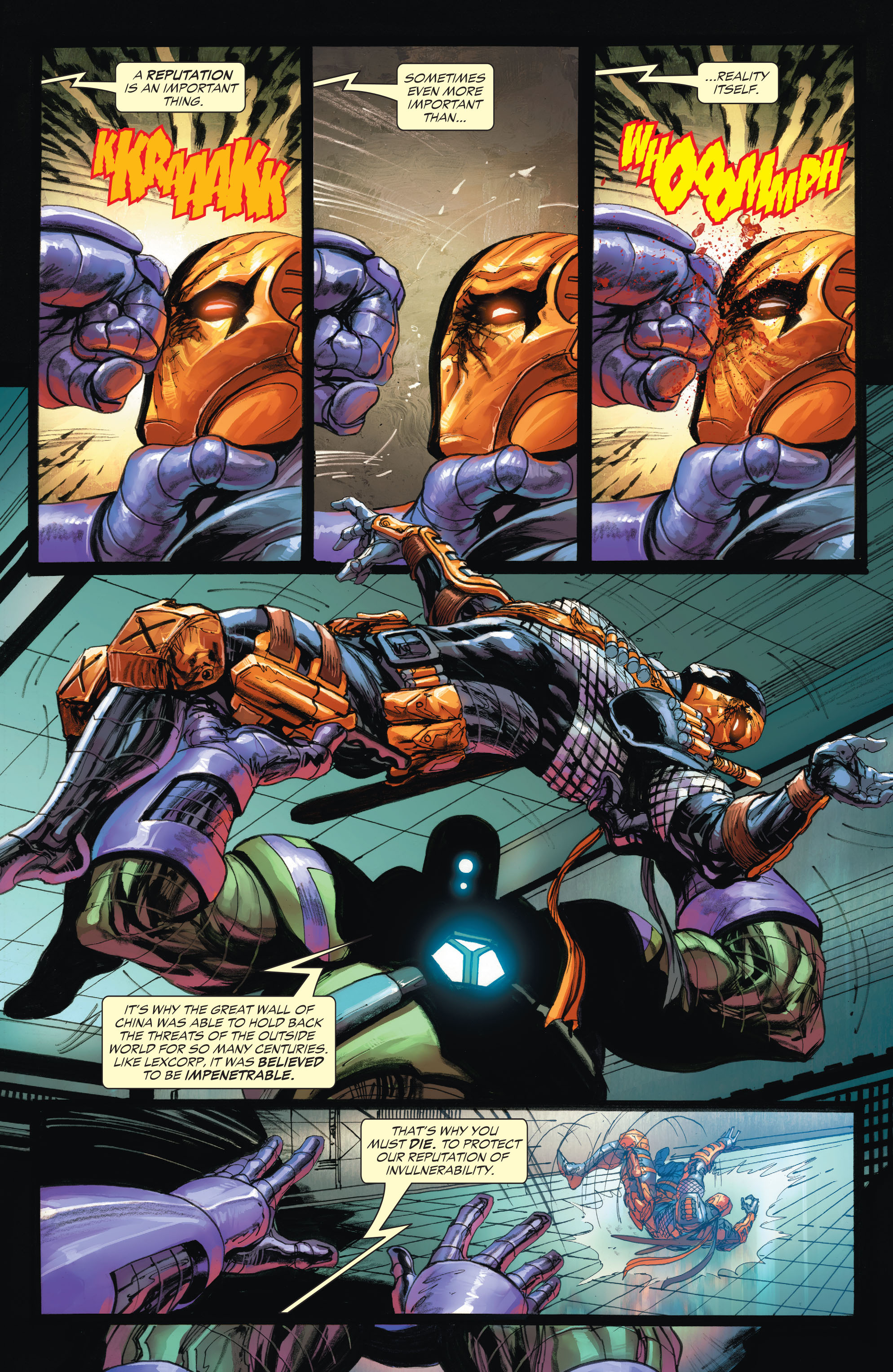 Read online Deathstroke (2014) comic -  Issue #14 - 16