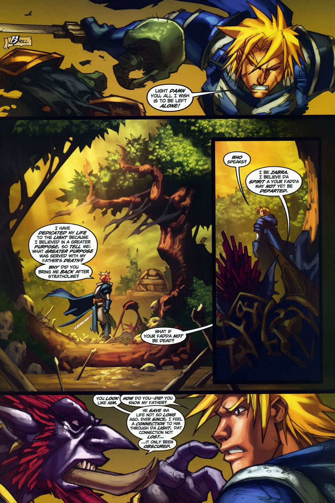 Read online World of Warcraft: Ashbringer comic -  Issue #2 - 25