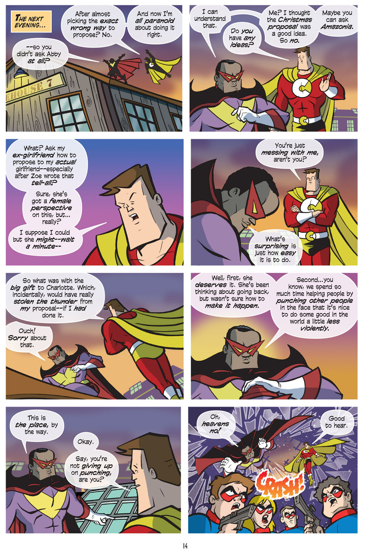 Read online Love and Capes comic -  Issue #7 - 16