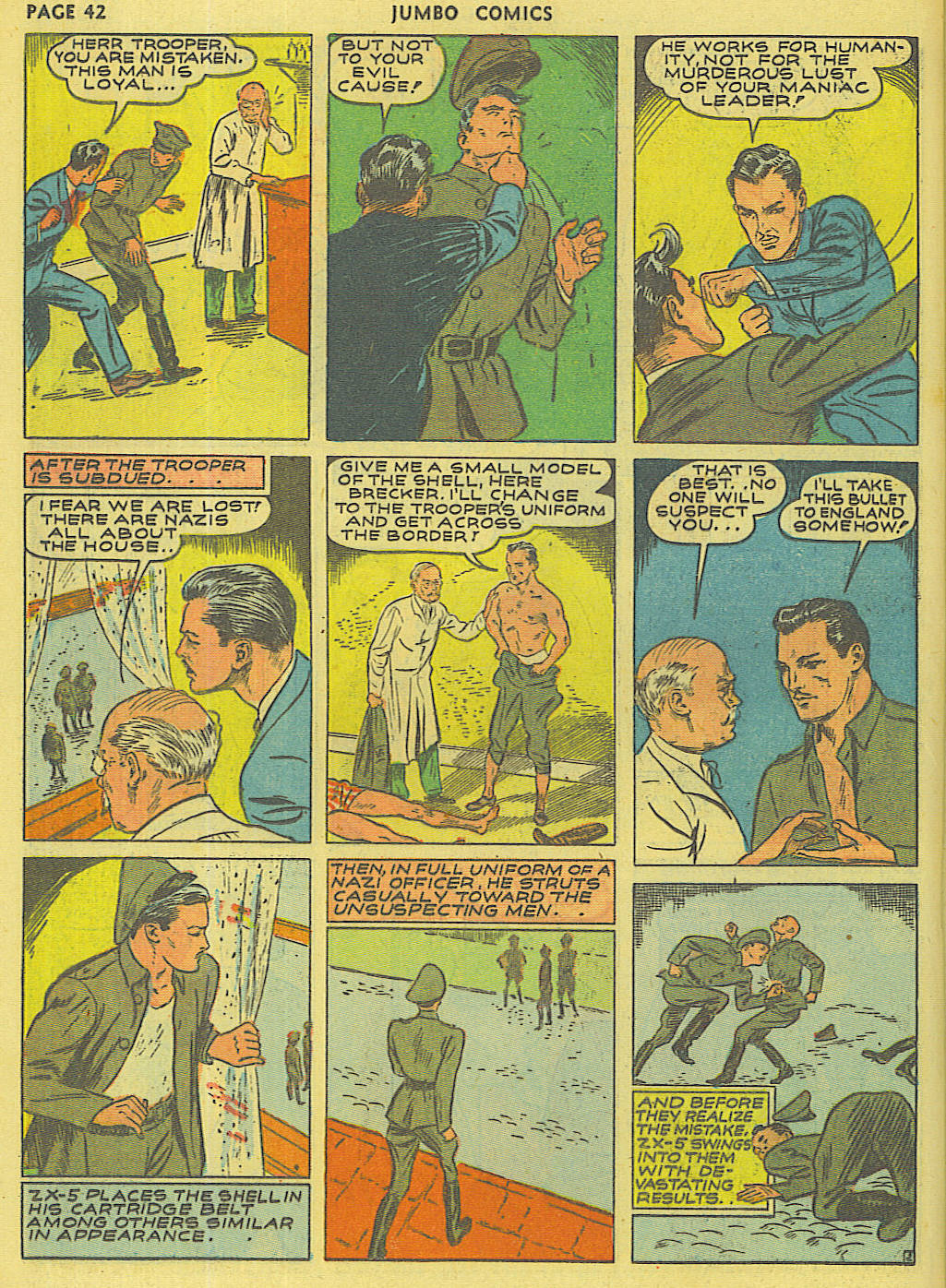 Read online Jumbo Comics comic -  Issue #28 - 44