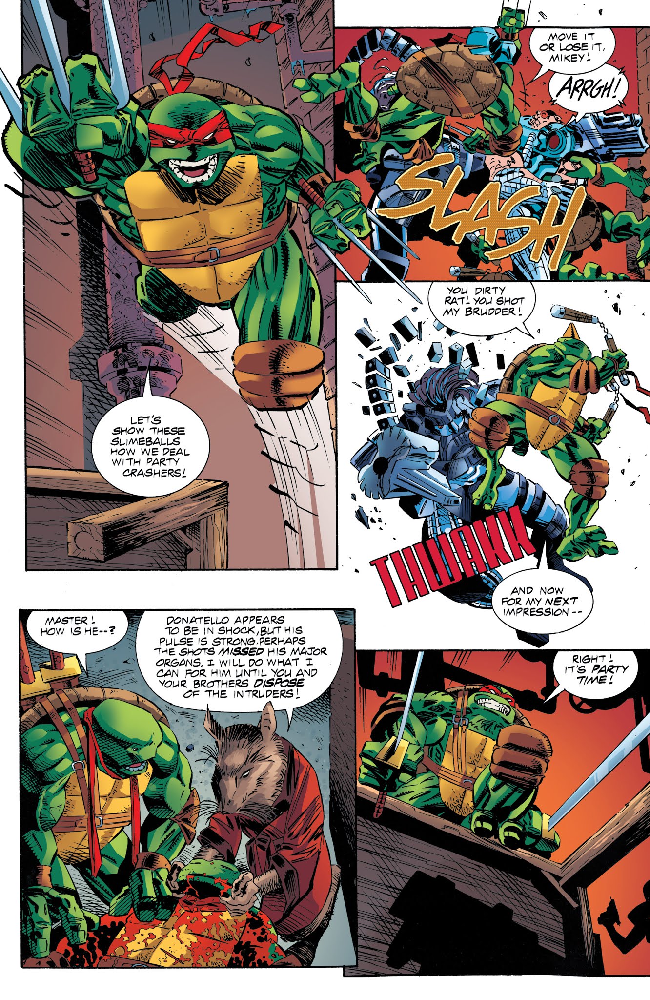 Read online Teenage Mutant Ninja Turtles: Bebop & Rocksteady Hit the Road comic -  Issue #2 - 26