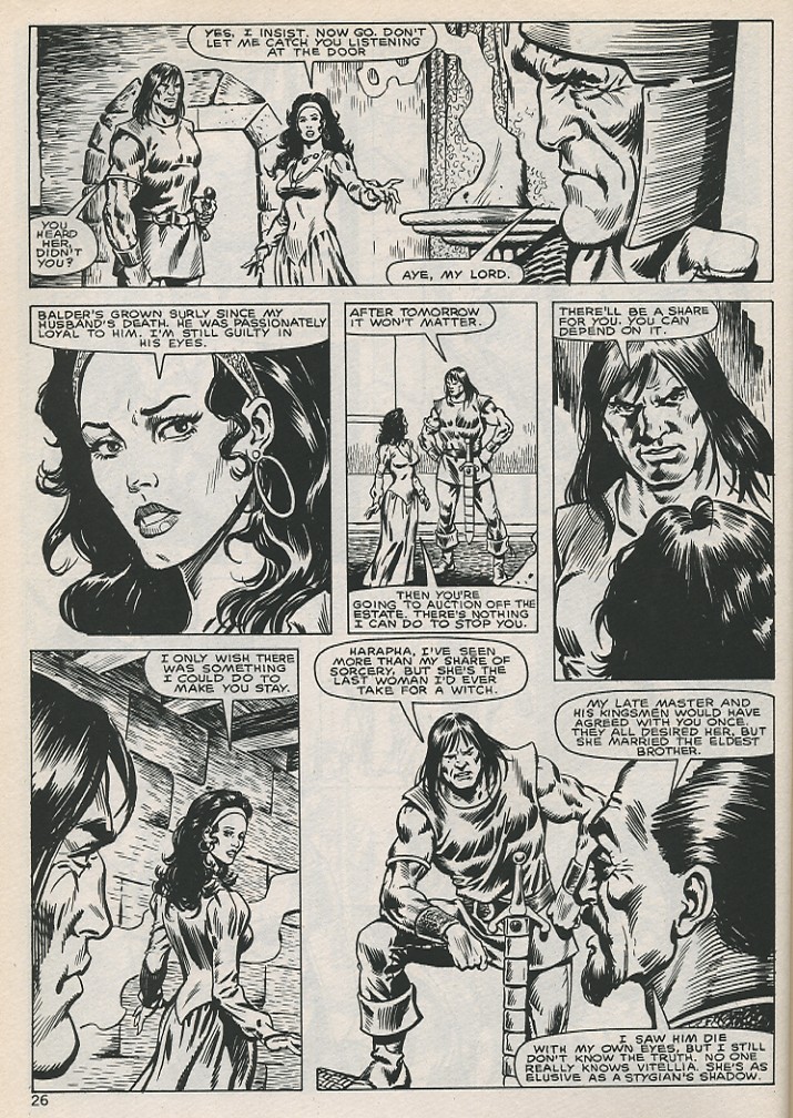 Read online The Savage Sword Of Conan comic -  Issue #130 - 26