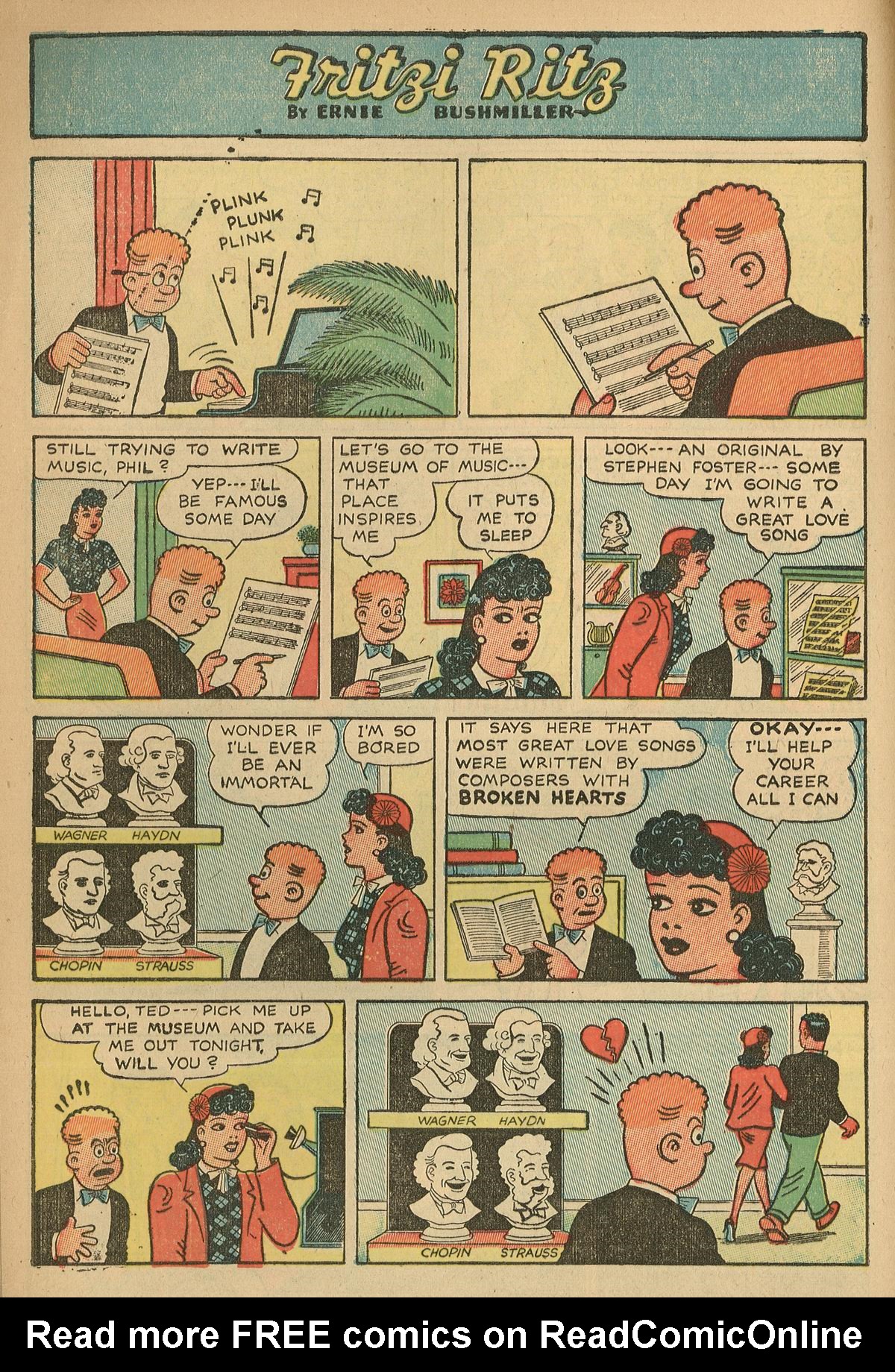Read online Fritzi Ritz (1948) comic -  Issue #4 - 8