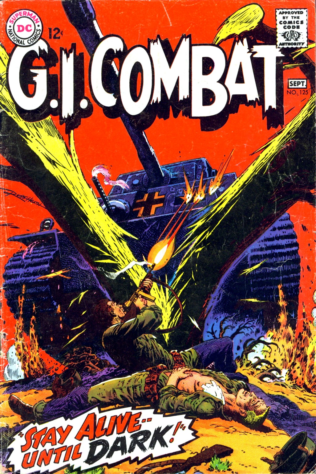 Read online G.I. Combat (1952) comic -  Issue #125 - 1