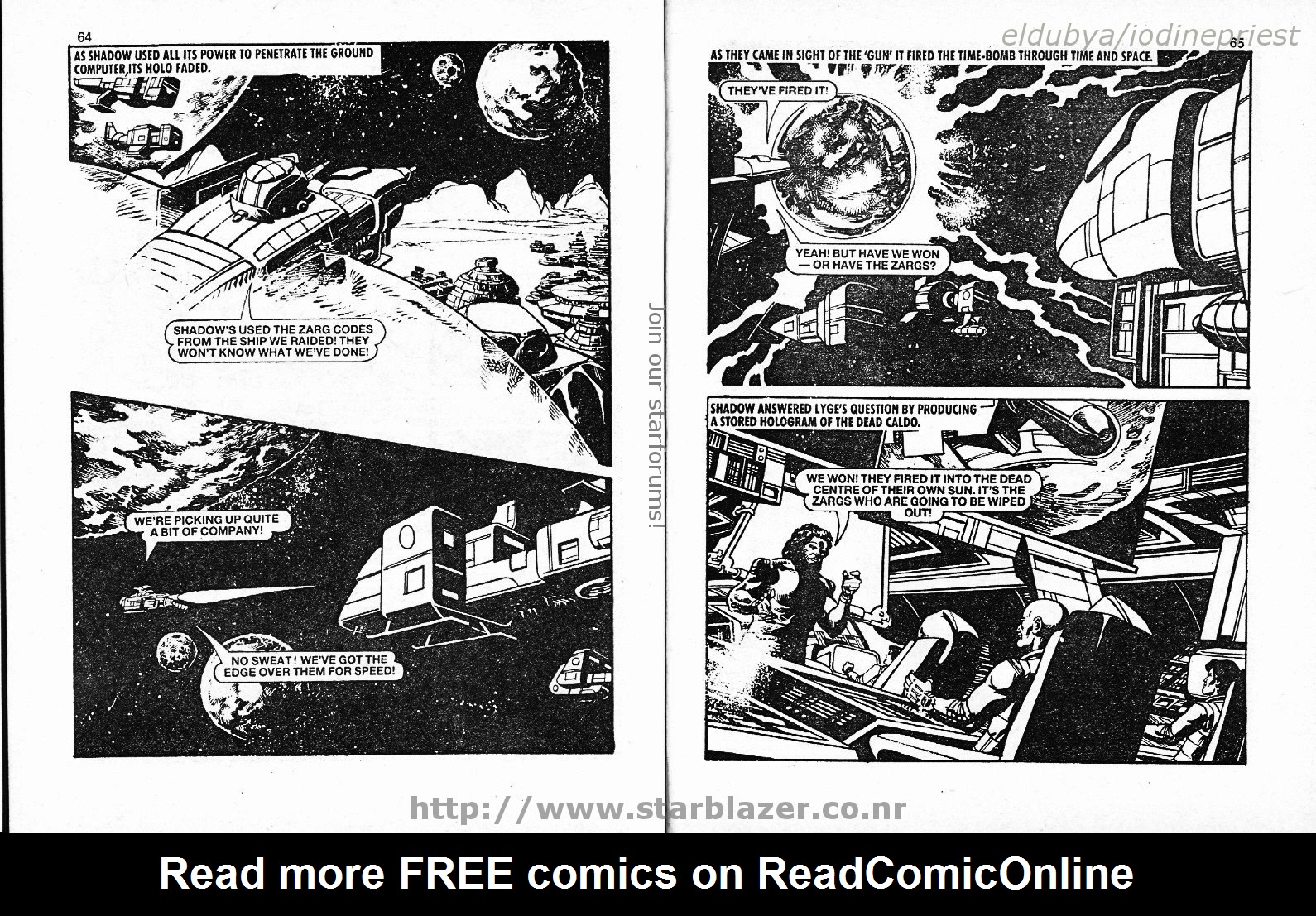 Read online Starblazer comic -  Issue #187 - 34