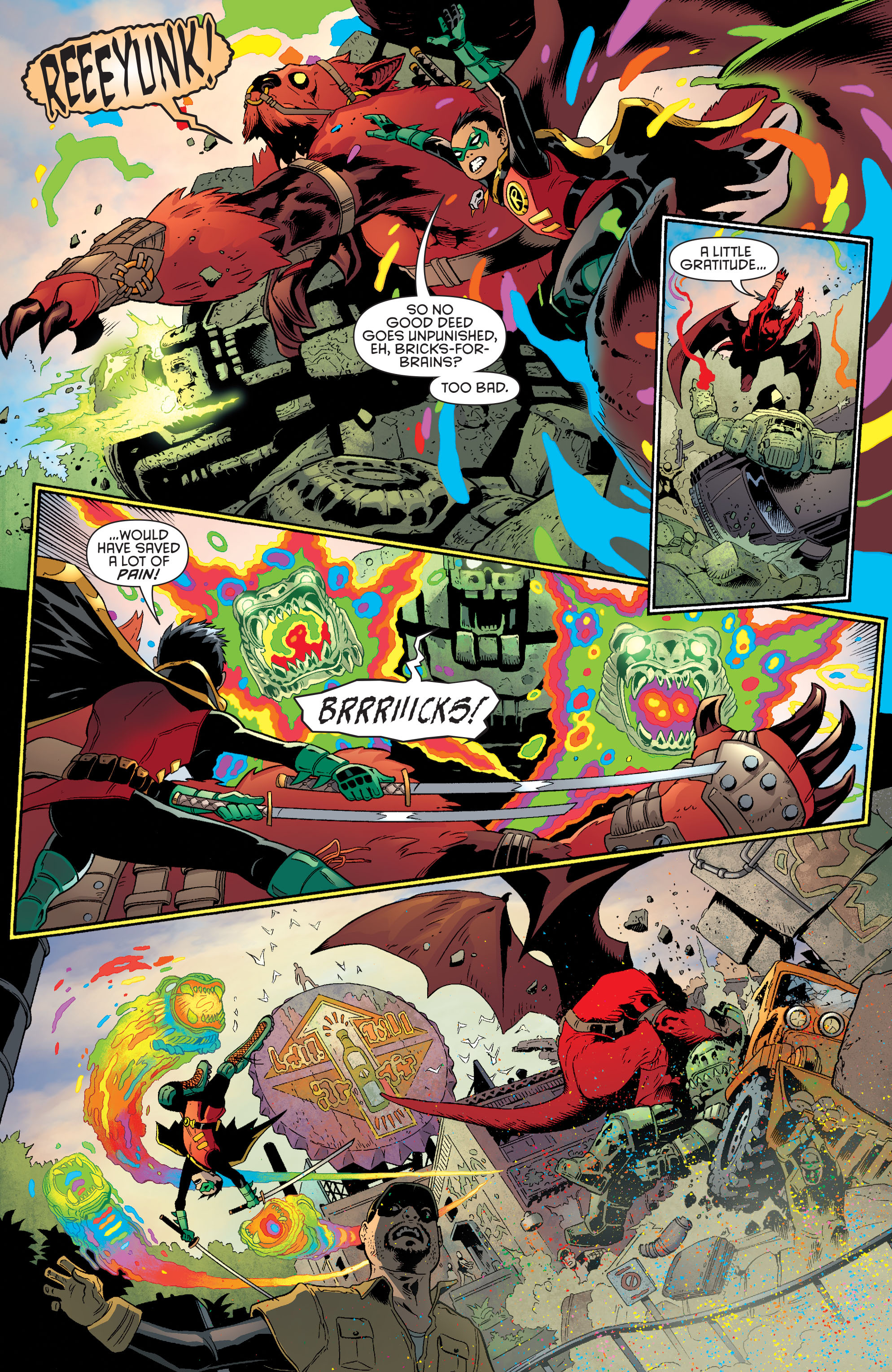 Read online Robin: Son of Batman comic -  Issue #2 - 10