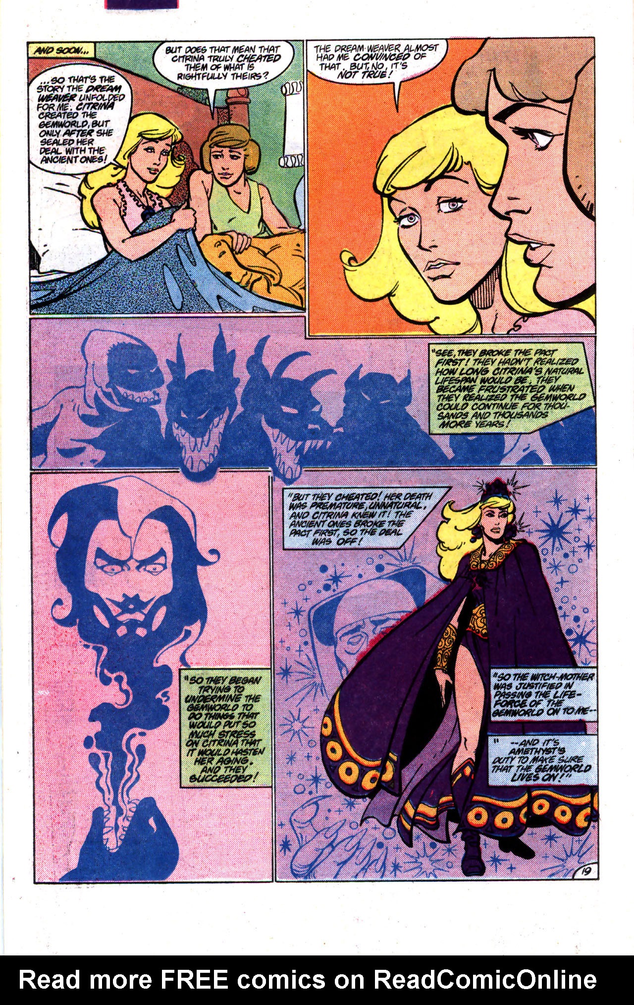 Read online Amethyst (1985) comic -  Issue #9 - 19