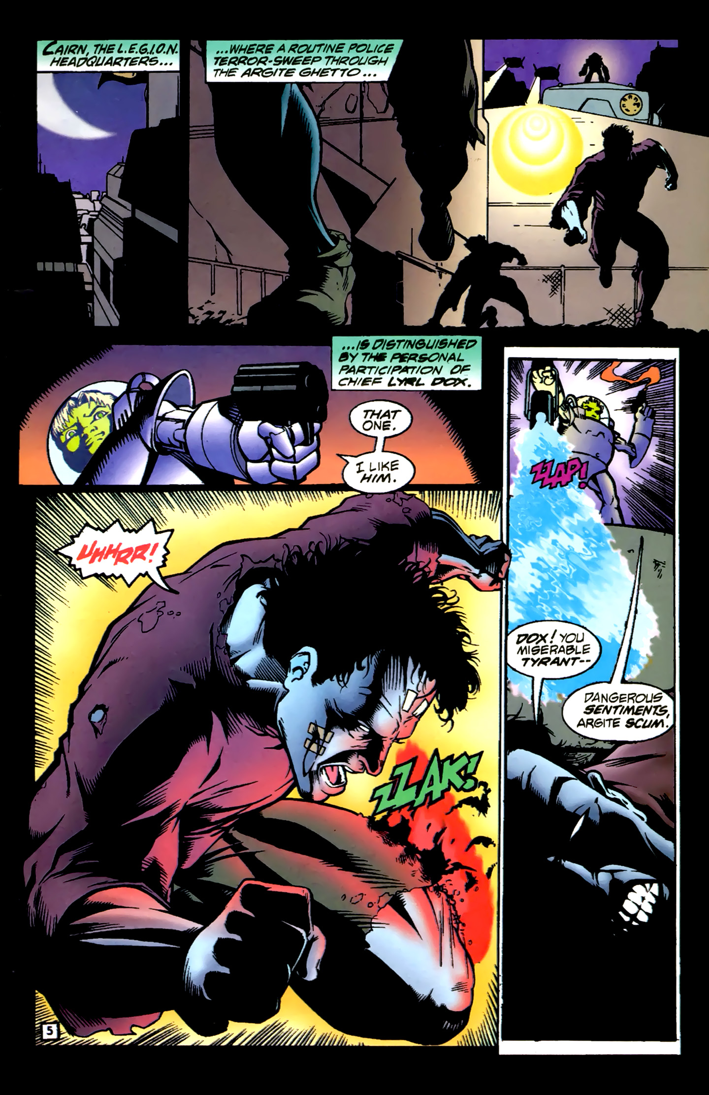 Read online R.E.B.E.L.S. '94 comic -  Issue #14 - 6