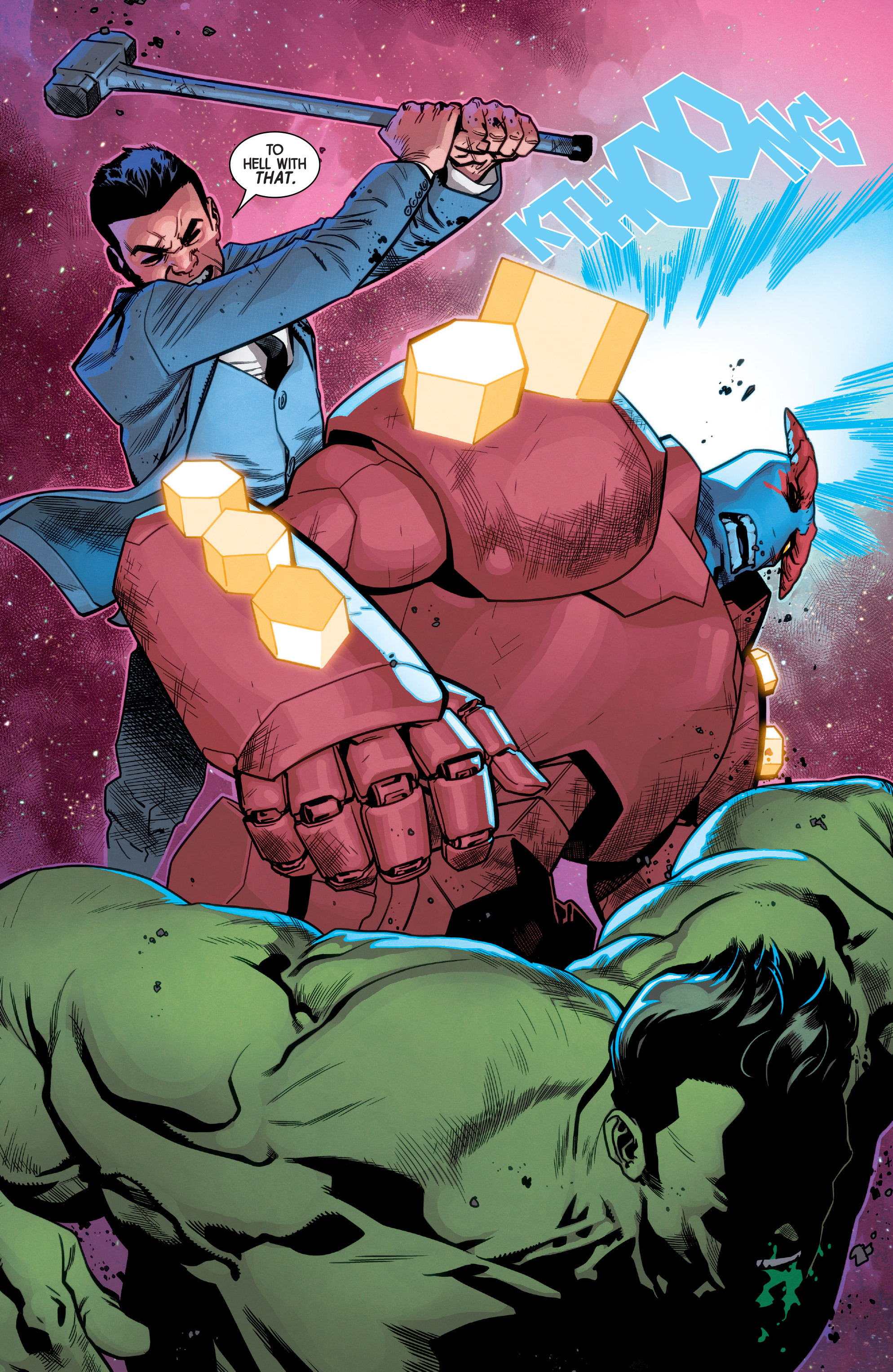Read online Totally Awesome Hulk comic -  Issue #18 - 12