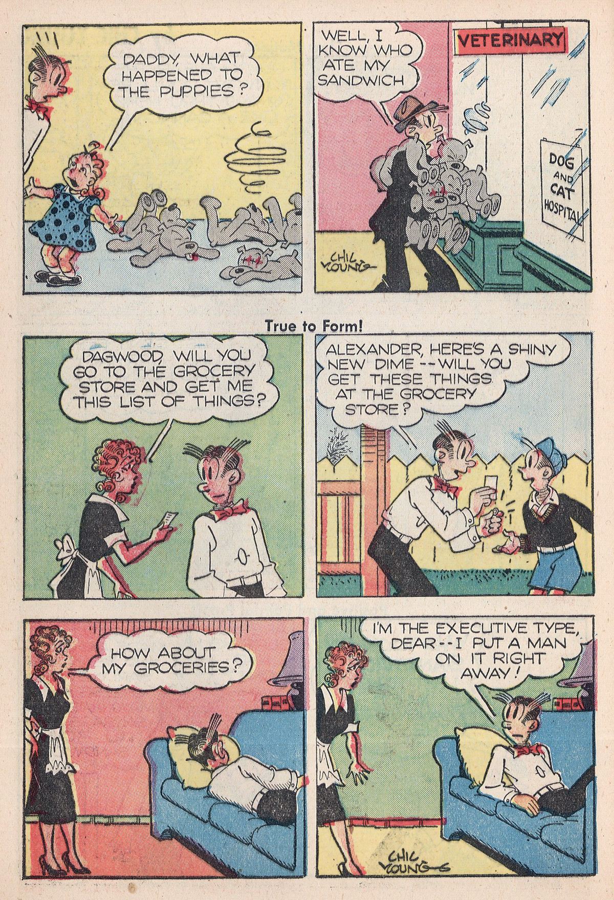 Read online Blondie Comics (1947) comic -  Issue #11 - 27