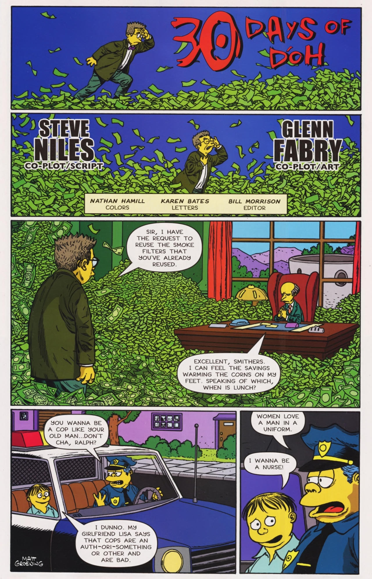 Read online Treehouse of Horror comic -  Issue #14 - 4