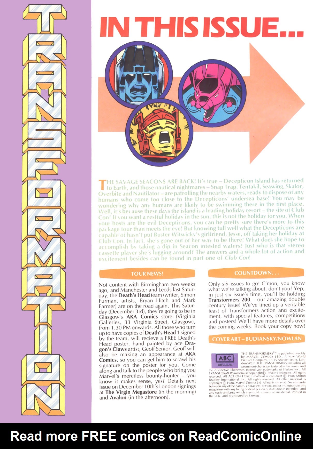 Read online The Transformers (UK) comic -  Issue #194 - 2