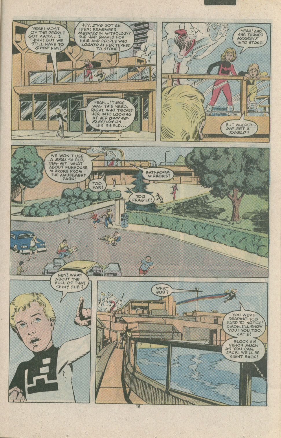 Read online Power Pack (1984) comic -  Issue #9 - 17
