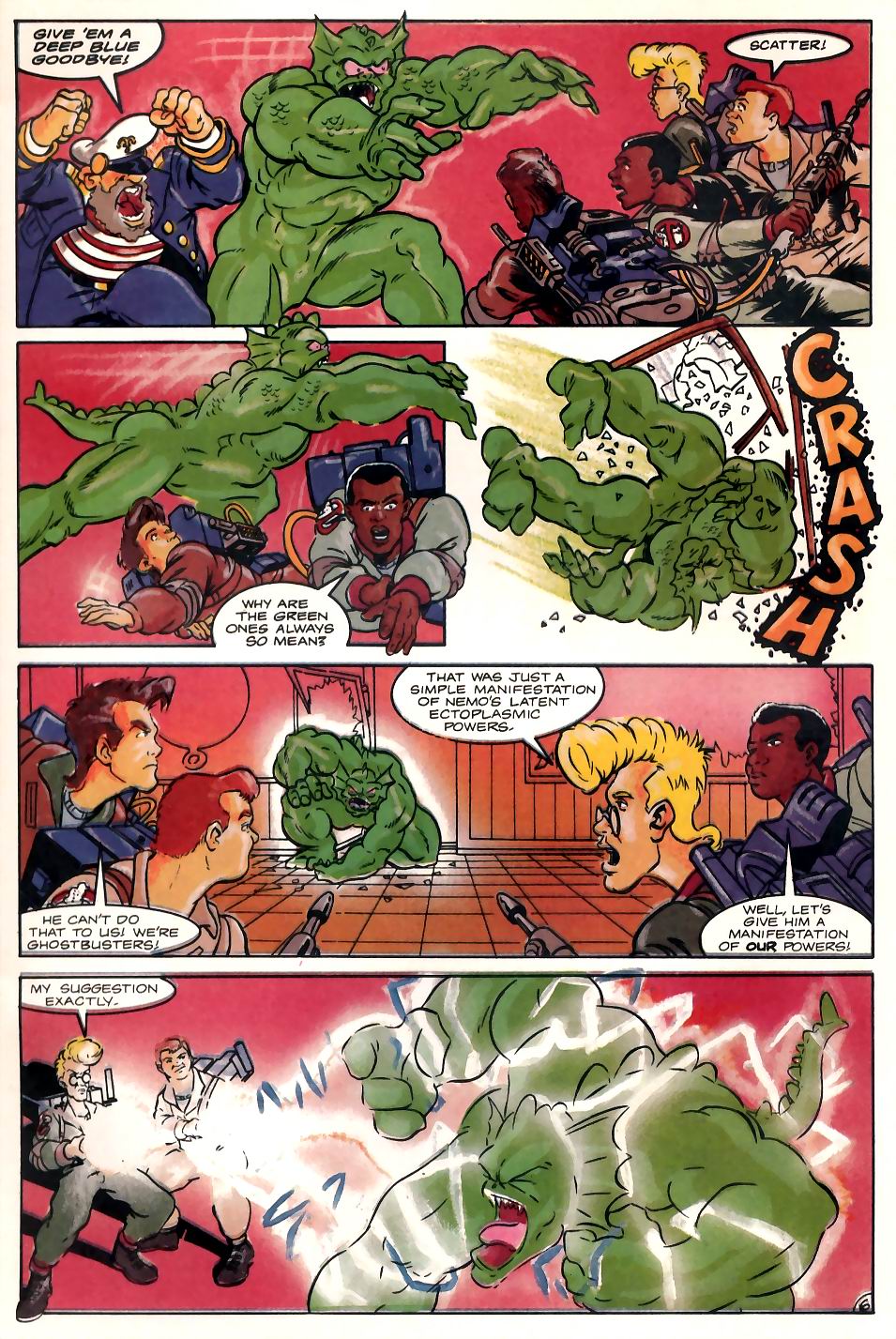Read online Real Ghostbusters comic -  Issue #1 - 9
