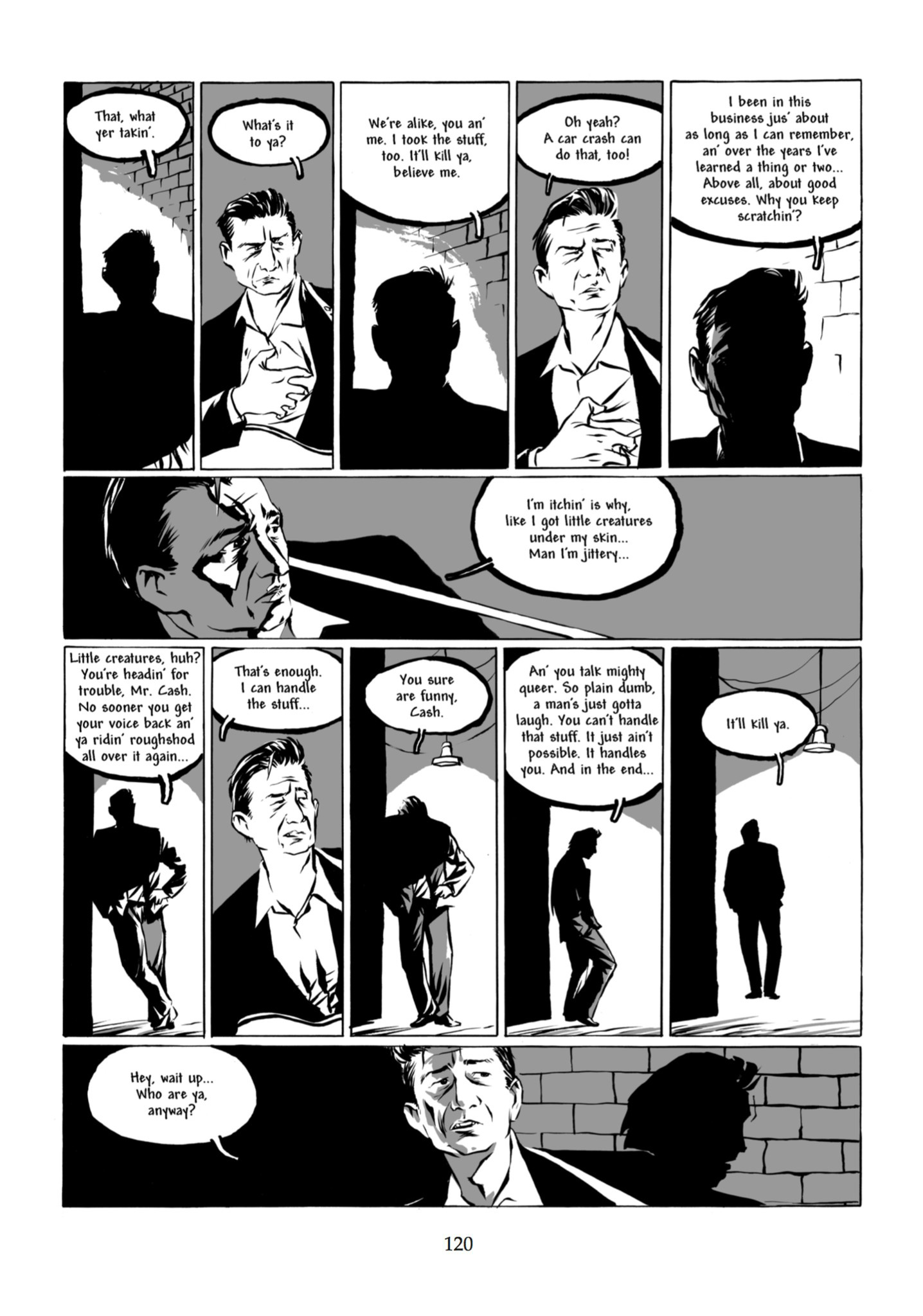 Read online Johnny Cash: I See a Darkness comic -  Issue # TPB - 116