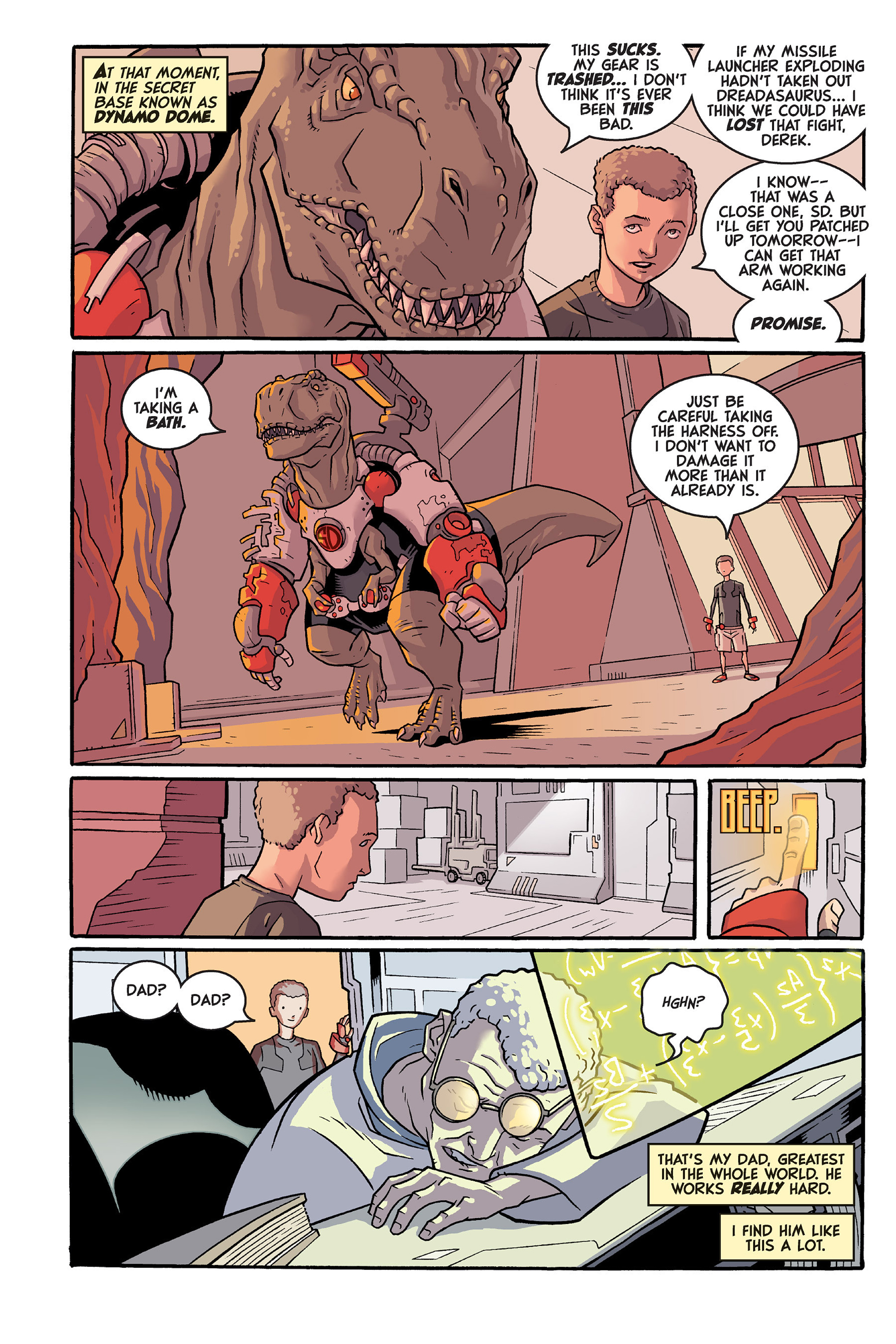 Read online Super Dinosaur (2011) comic -  Issue # _TPB 1 - 15
