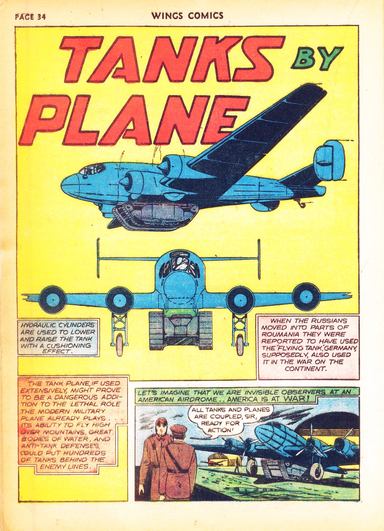 Read online Wings Comics comic -  Issue #4 - 36