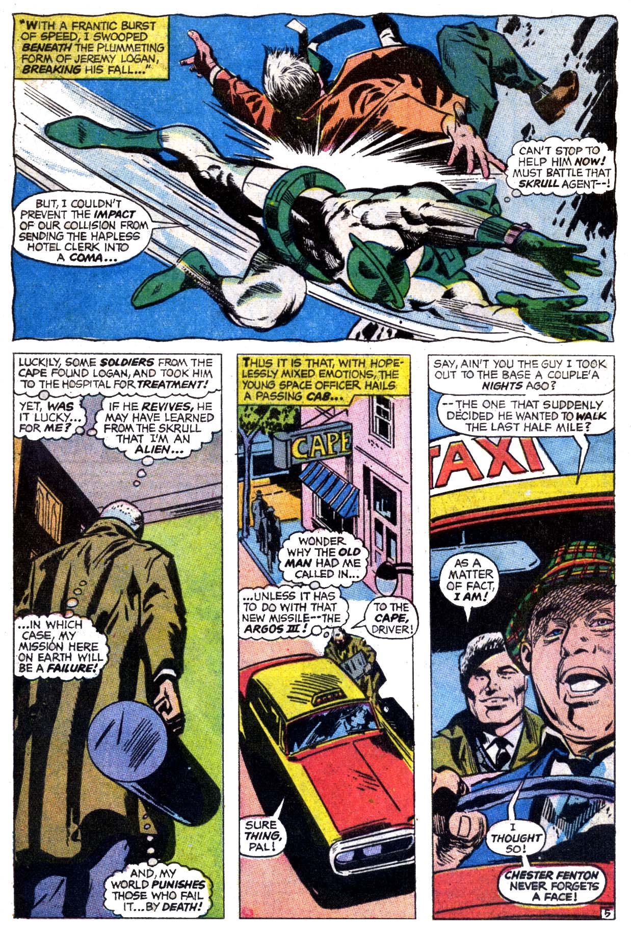 Captain Marvel (1968) Issue #4 #4 - English 6
