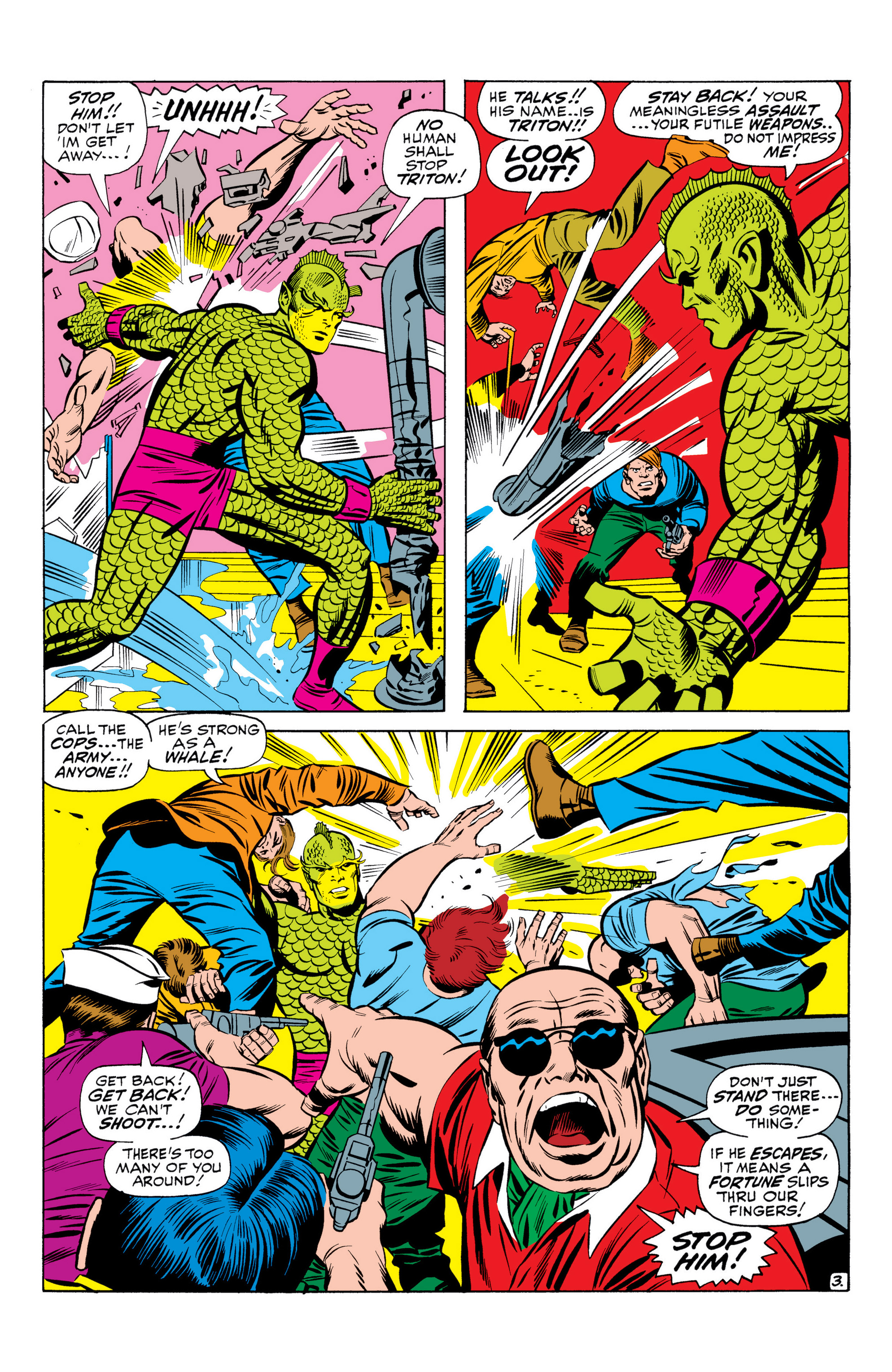 Read online Marvel Masterworks: The Inhumans comic -  Issue # TPB 1 (Part 1) - 35
