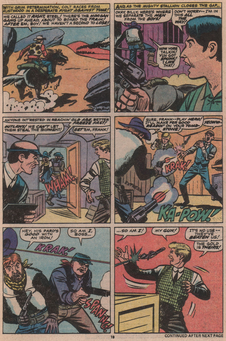 Read online Kid Colt Outlaw comic -  Issue #222 - 21