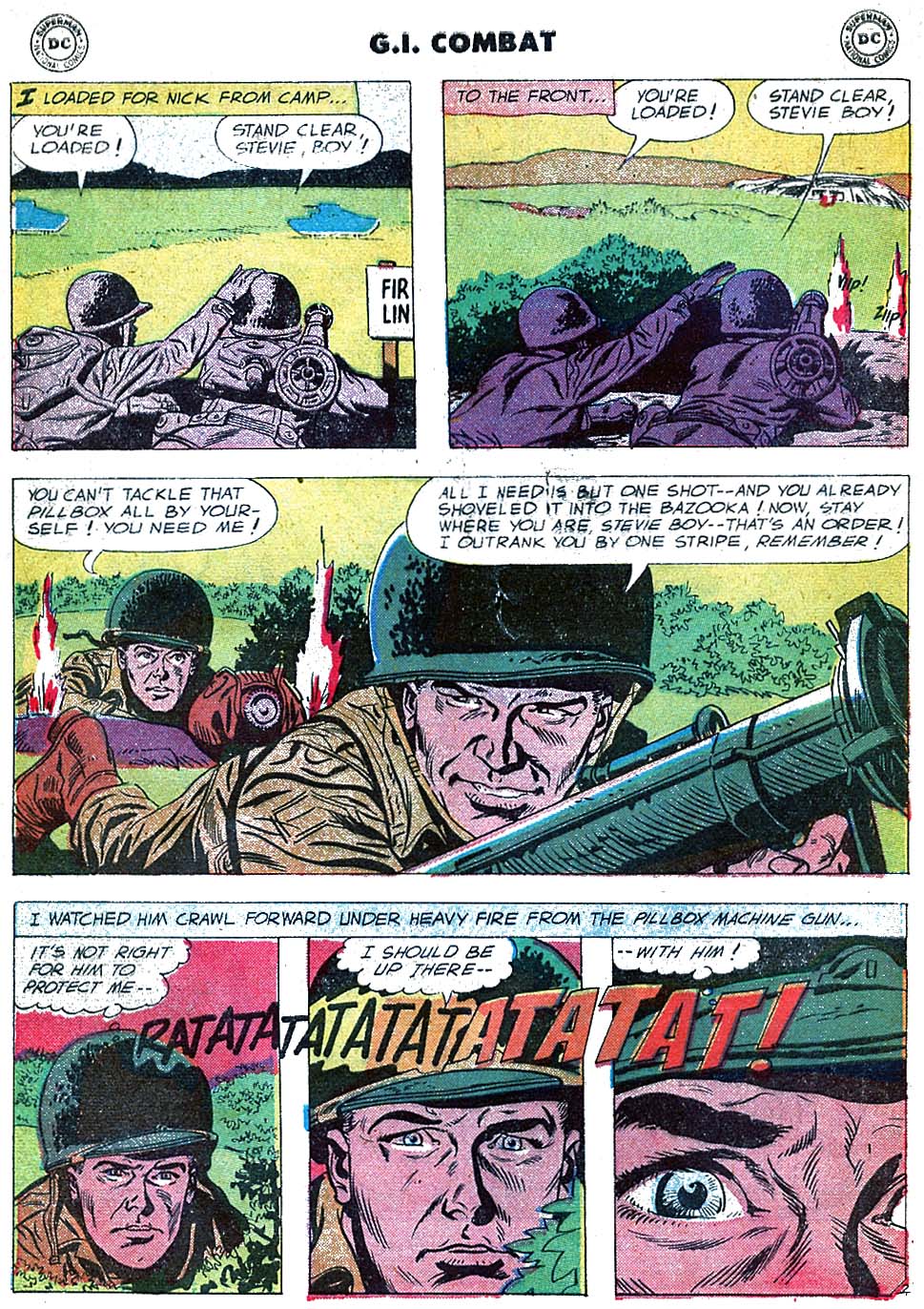 Read online G.I. Combat (1952) comic -  Issue #60 - 4