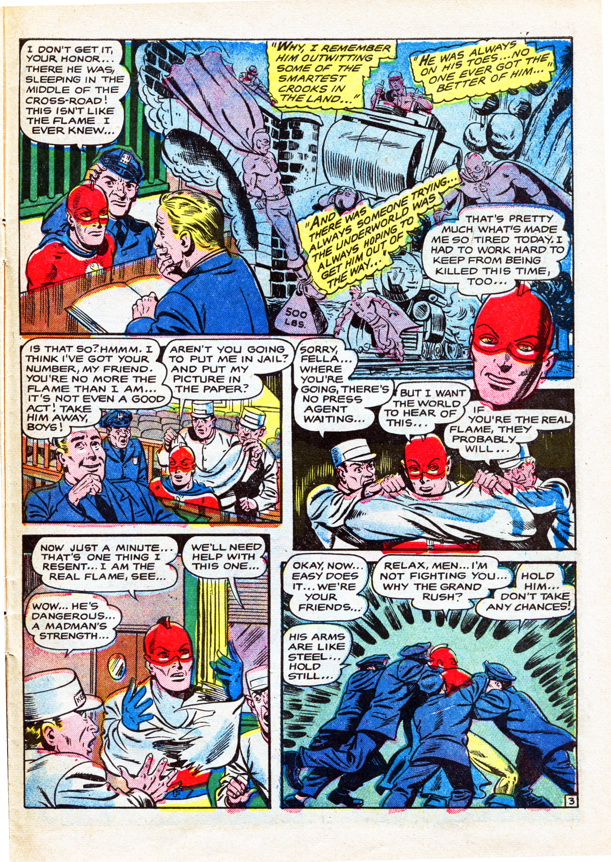 Read online The Flame comic -  Issue #3 - 30