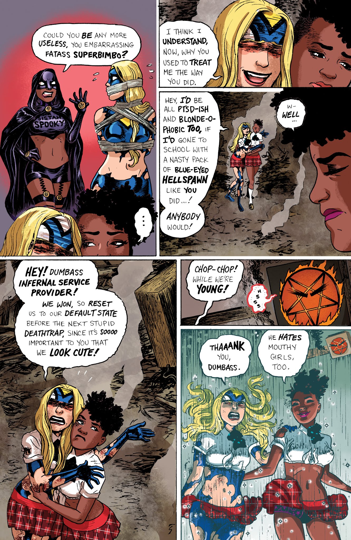 Read online Empowered And Sistah Spooky's High School Hell comic -  Issue #5 - 9