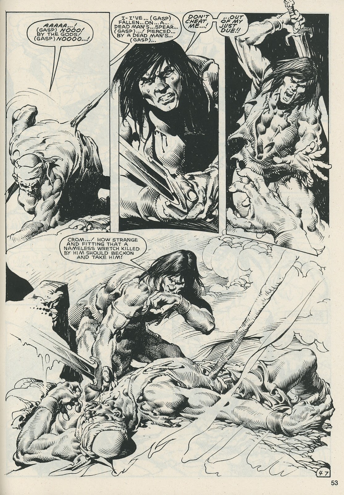 The Savage Sword Of Conan issue 121 - Page 53