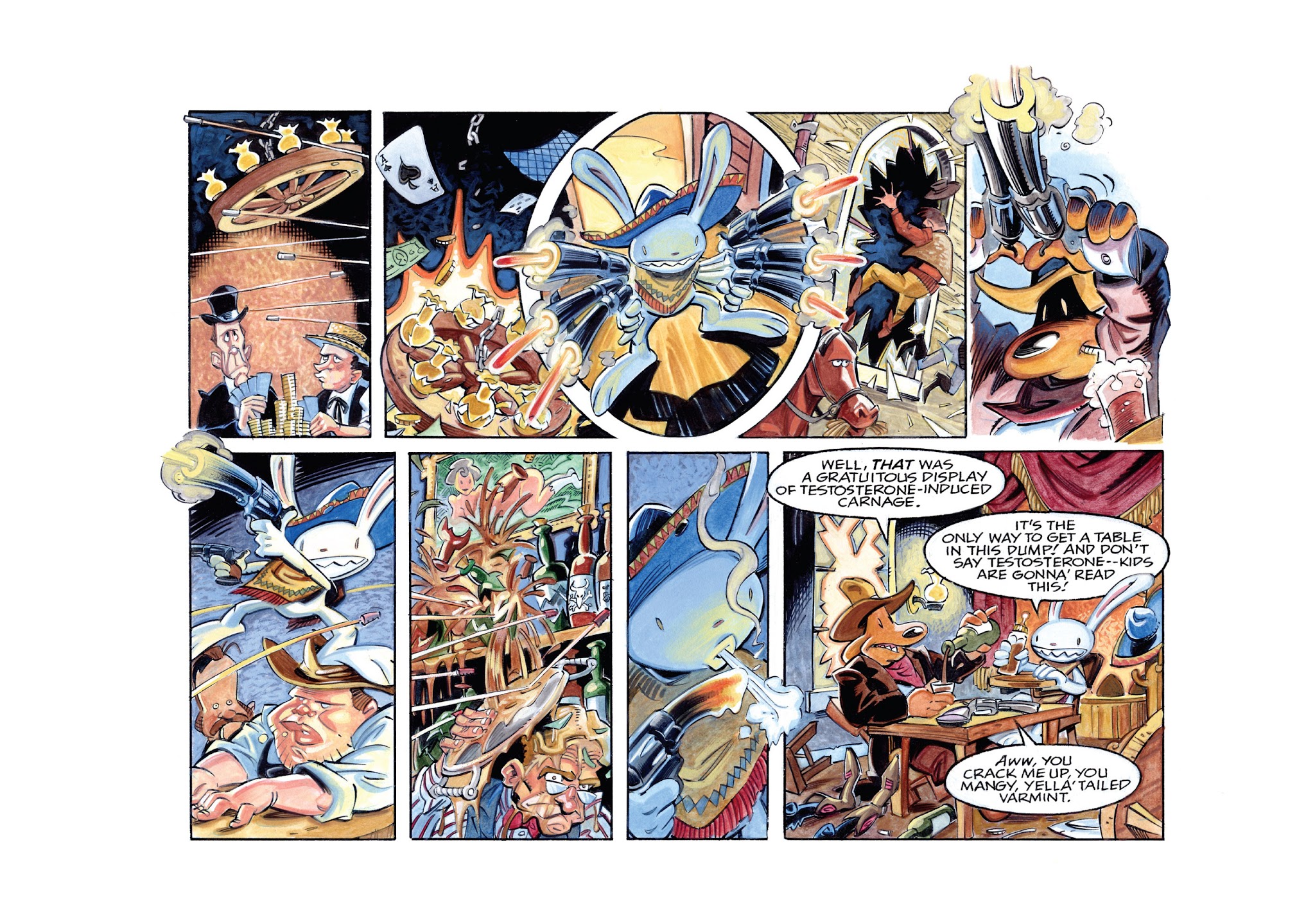 Read online Sam & Max Surfin' The Highway comic -  Issue # TPB - 176