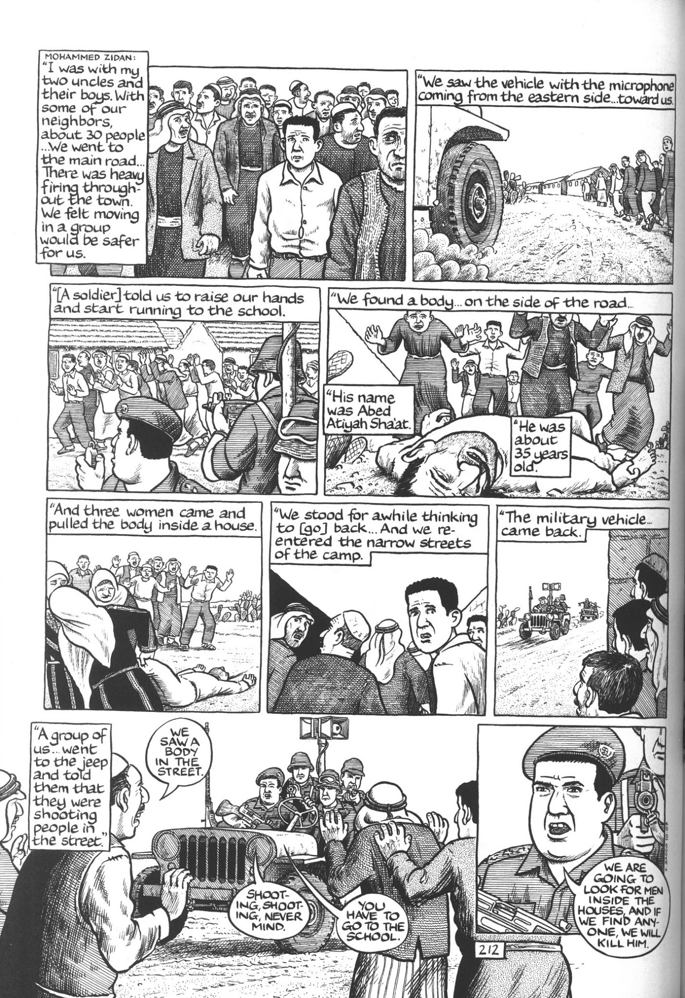 Read online Footnotes in Gaza comic -  Issue # TPB - 231