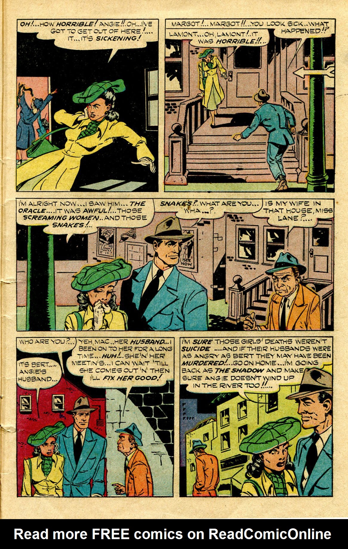 Read online Shadow Comics comic -  Issue #83 - 7