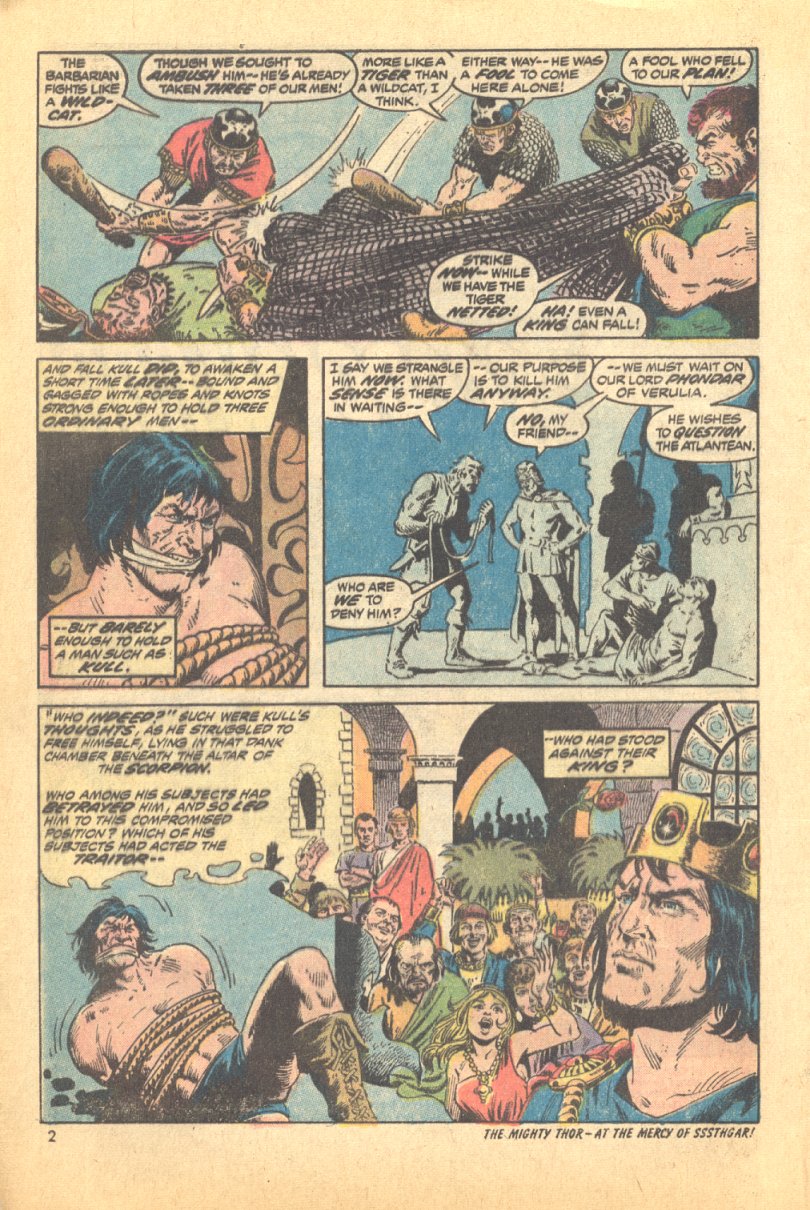 Read online Kull, the Conqueror (1971) comic -  Issue #9 - 3