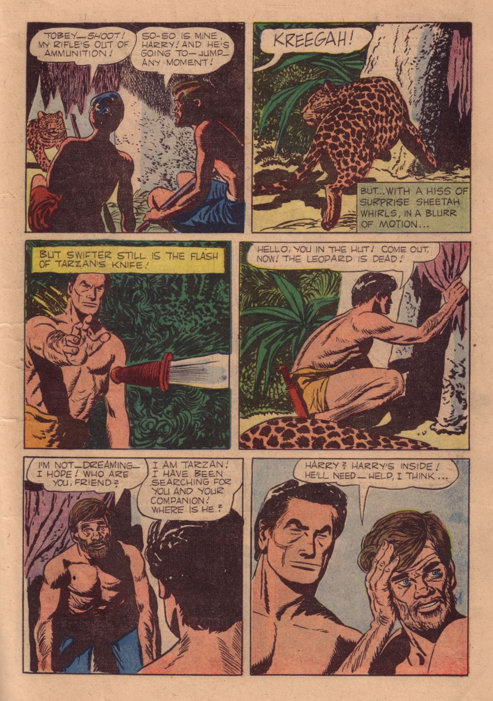 Read online Tarzan (1948) comic -  Issue #104 - 7