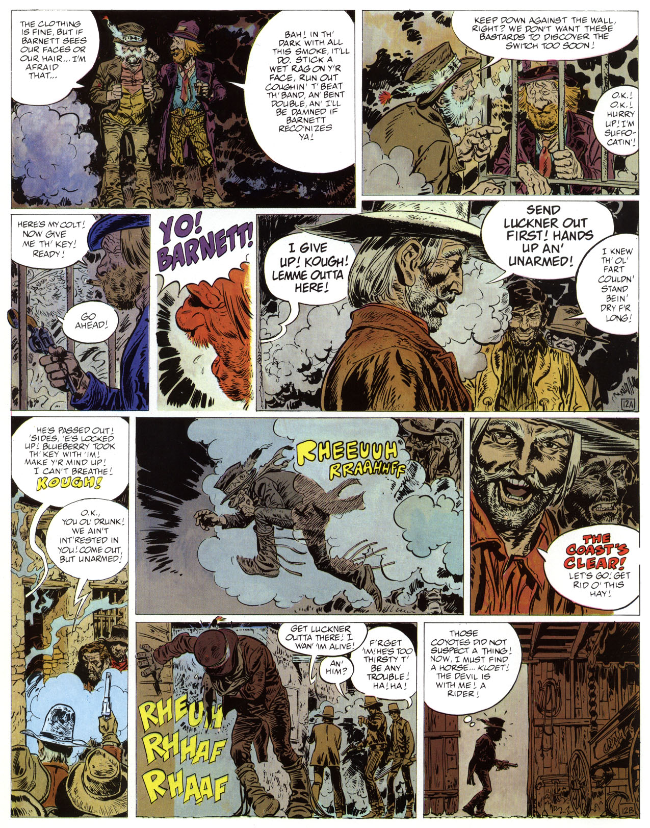 Read online Epic Graphic Novel: Marshal Blueberry comic -  Issue # TPB - 16