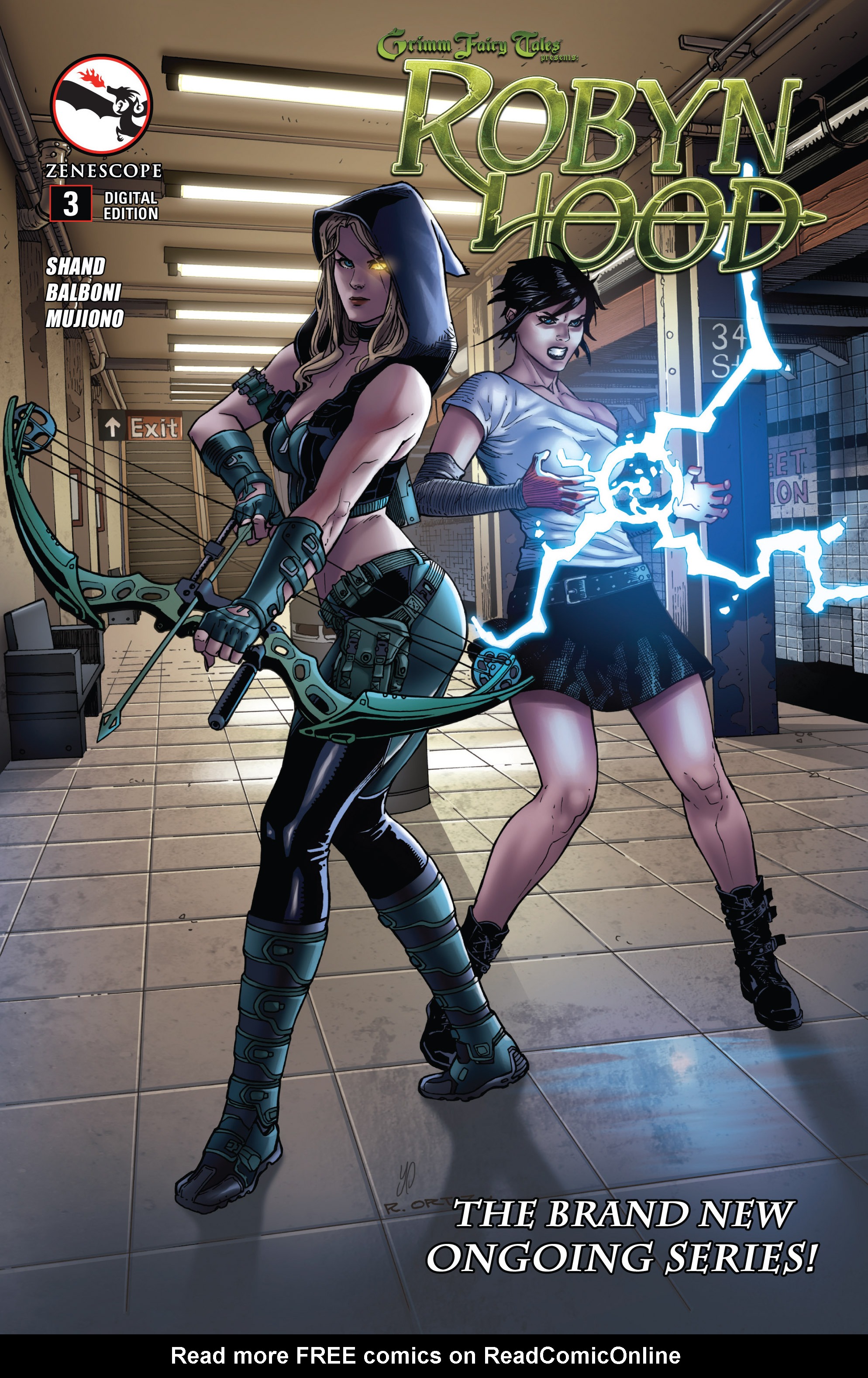 Read online Grimm Fairy Tales presents Robyn Hood (2014) comic -  Issue #3 - 1