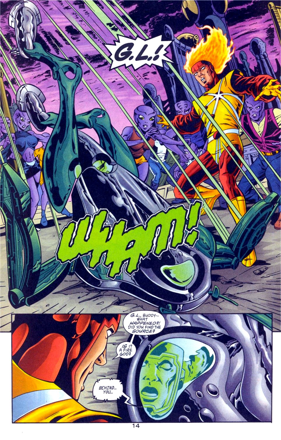 Read online Green Lantern/Firestorm comic -  Issue # Full - 15