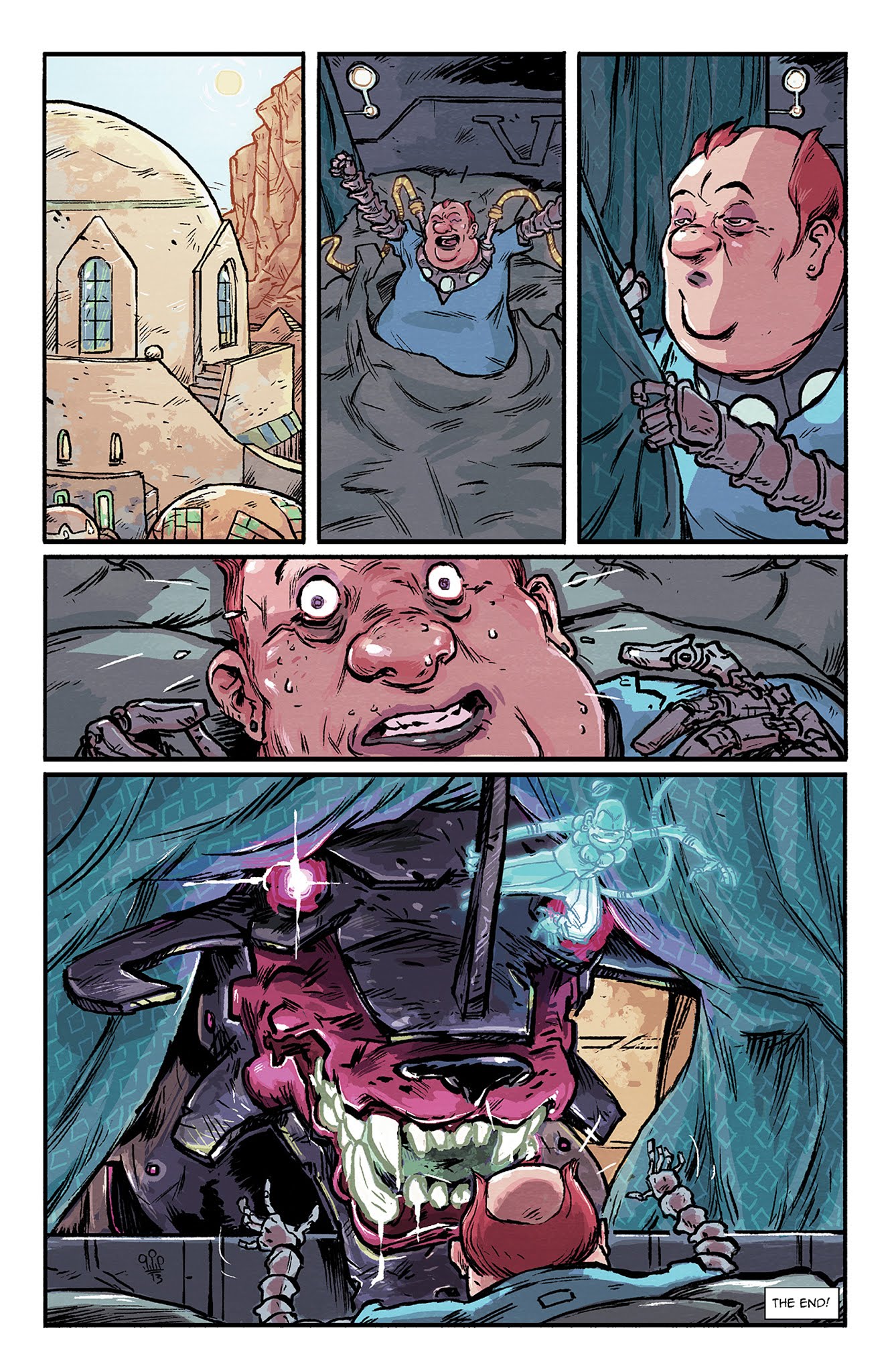 Read online Amala's Blade comic -  Issue #4 - 23