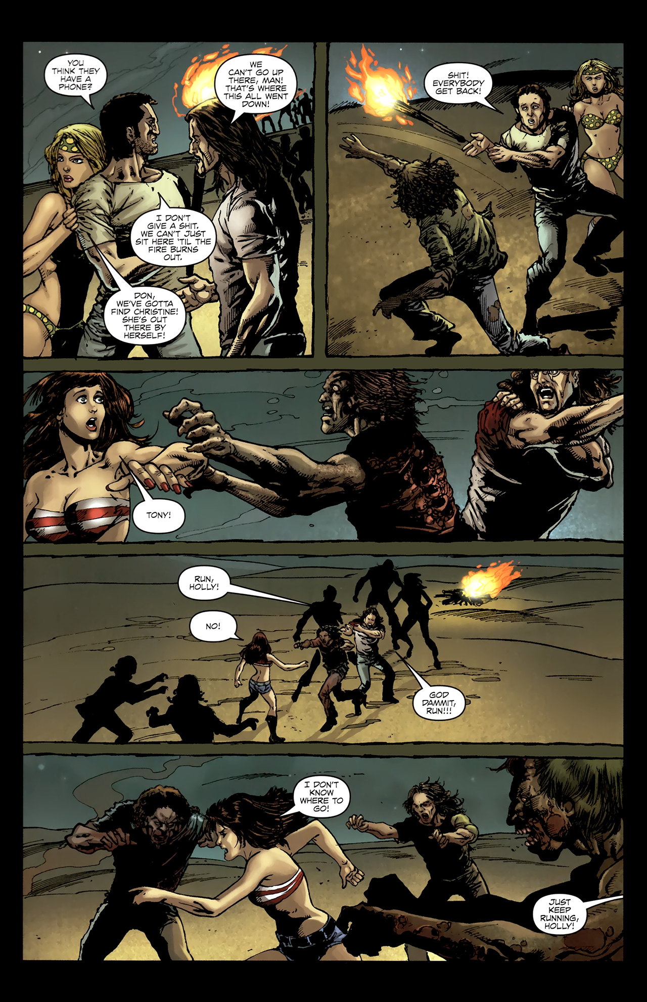 Read online Night of the Living Dead: Death Valley comic -  Issue #4 - 7