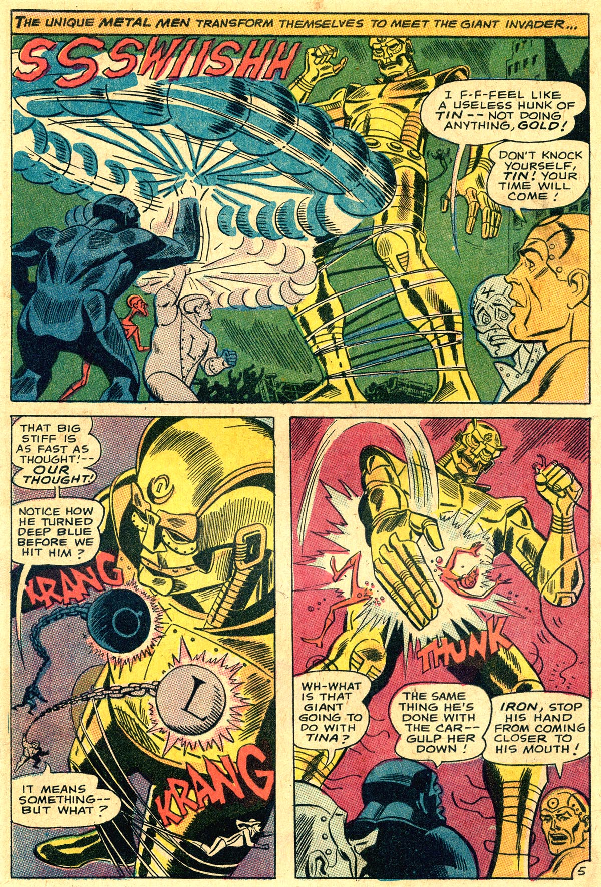 Read online Metal Men (1963) comic -  Issue #29 - 8