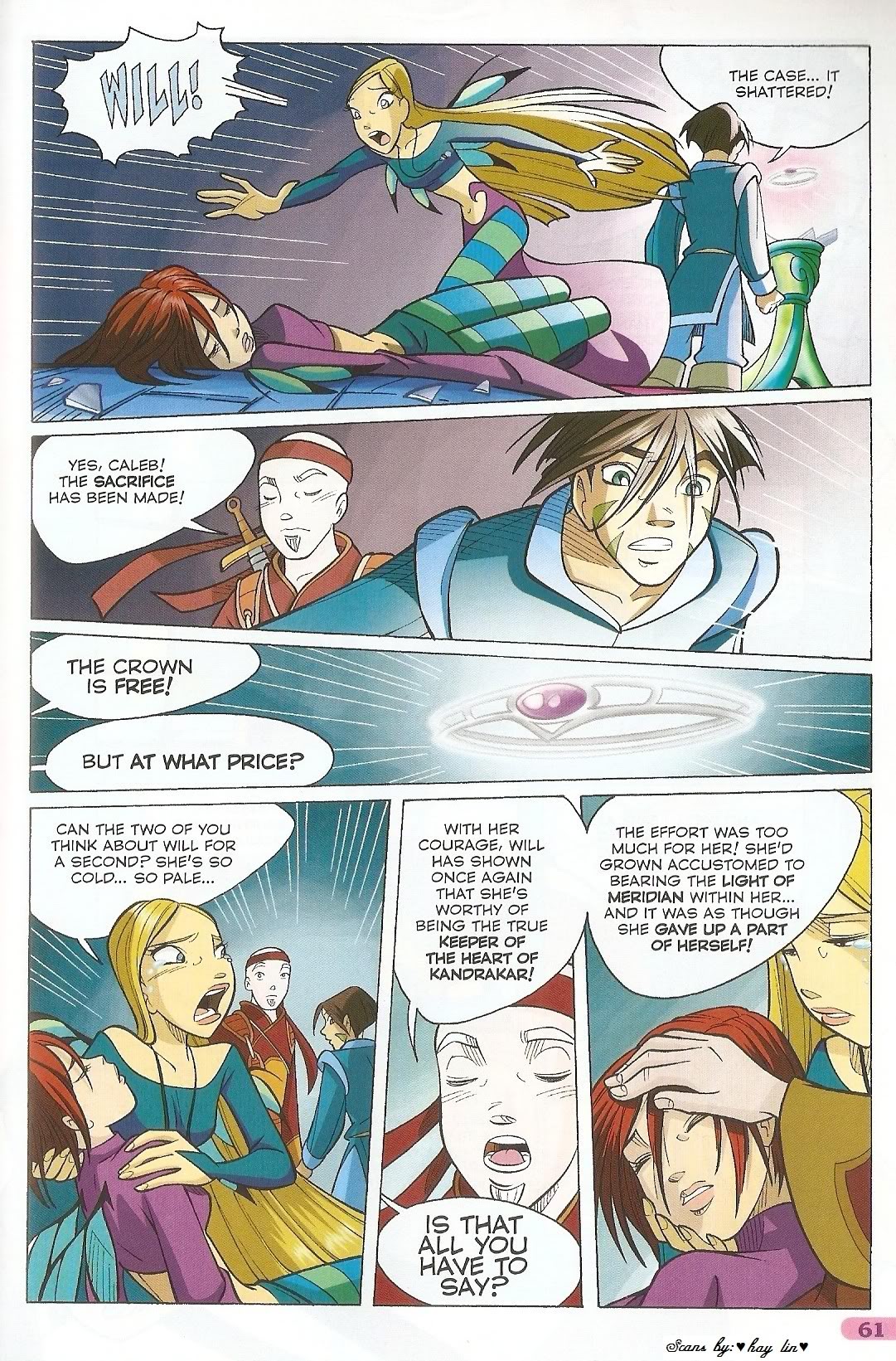 Read online W.i.t.c.h. comic -  Issue #44 - 49